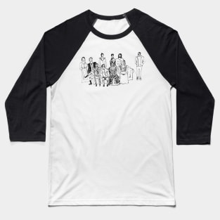 couch ghosts Baseball T-Shirt